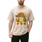 Unimpressed Frog Japanese Washed T-Shirt