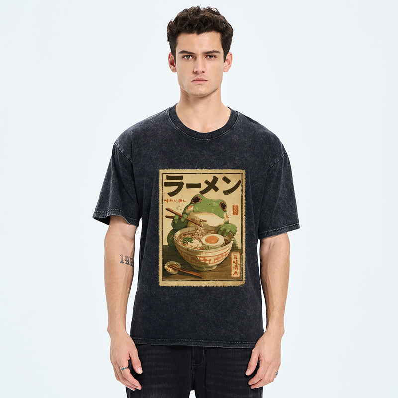 Unisex Ramen Bliss Washed T-Shirt