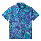 Frog In Water Ripples Button-up Shirt