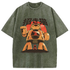 Mecha Cat Washed T-Shirt
