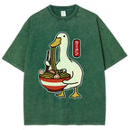 Ramen Lover Goose Washed T-Shirt