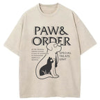 Paw & Order Washed T-Shirt