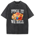 It We Ball Meme Washed T-Shirt