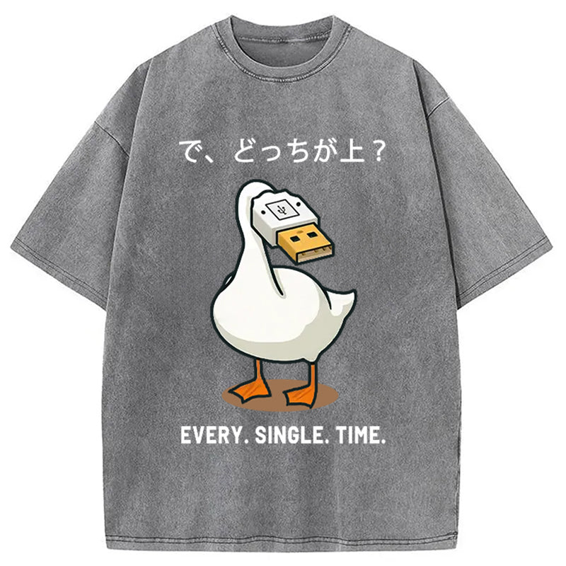 So Which One Is Better Washed T-Shirt