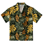 Tropical Leaf Frenzy Aloha Hawaiian Shirt