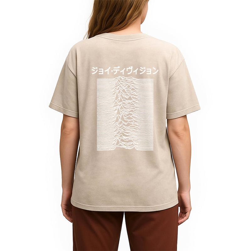 Pleasures Division Japan Ladies Back Washed T-Shirt