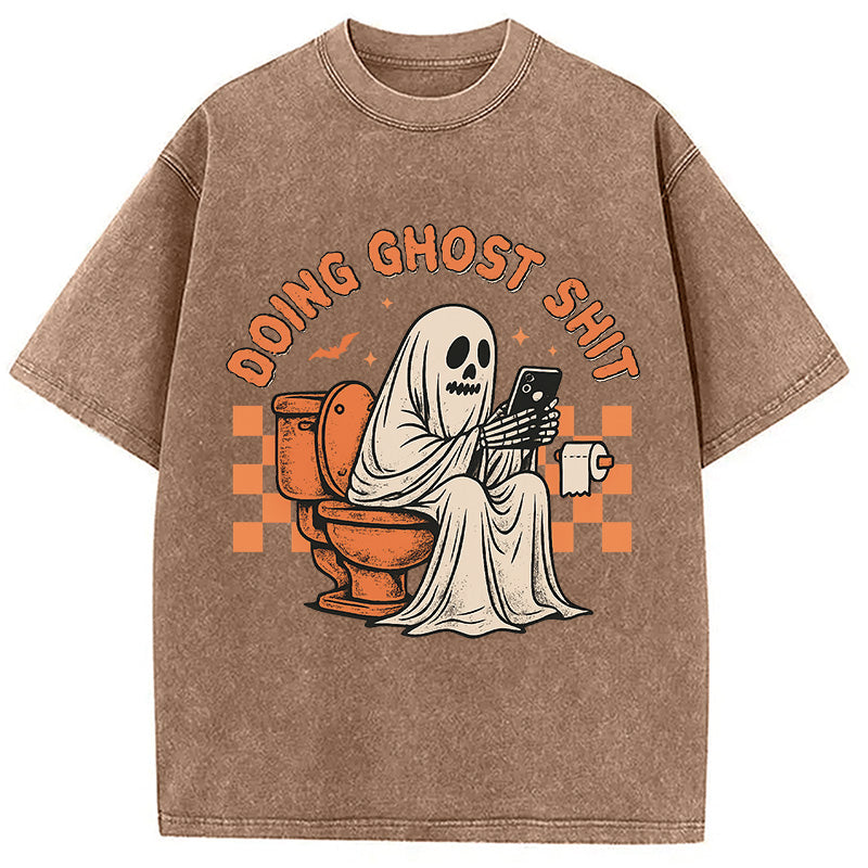 Doing Ghost Shit Washed T-Shirt