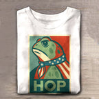 Portland Frog Women's Crew Neck Print T-Shirt