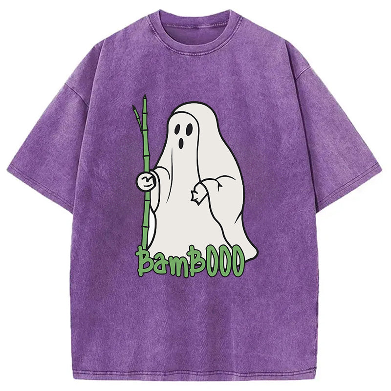 BambOOO Joke Ghost Washed T-Shirt