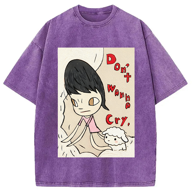 Don't Wanna Cry Washed T-Shirt