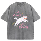 I'm Gringe But I'm Free Washed T-Shirt