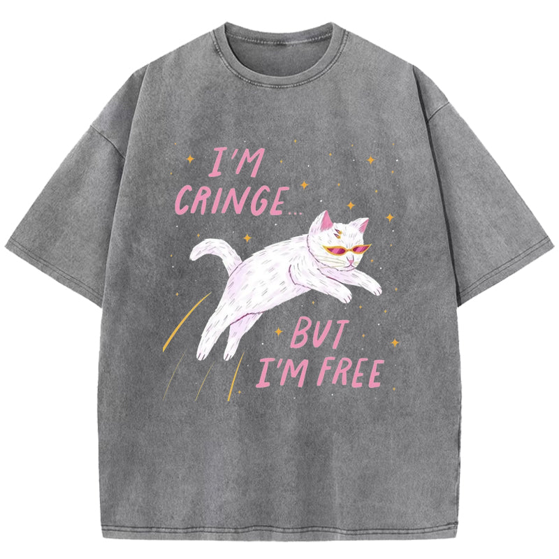 I'm Gringe But I'm Free Washed T-Shirt
