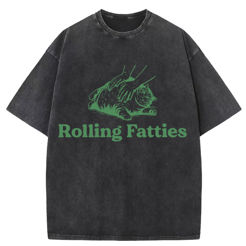 Rolling Fatties Washed T-Shirt