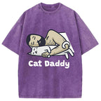 Cat Daddy Washed T-Shirt