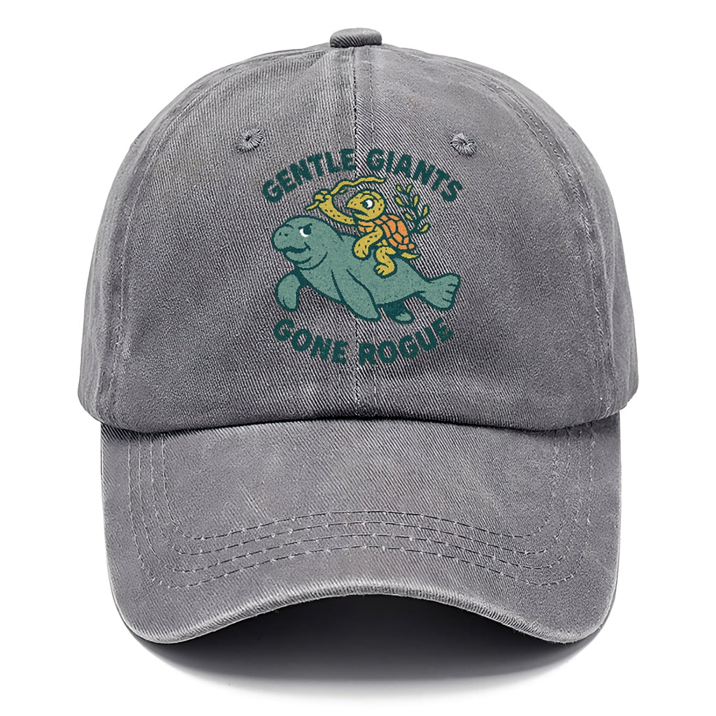 Rogue Cartoon Washed Cap
