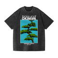 Okinawa Vintage Wash Japanese Design T-Shirt