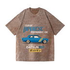 Nissan Datsun 510 Car Vintage Wash Japanese Design T-Shirt