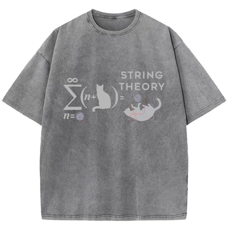String Theory Washed T-Shirt