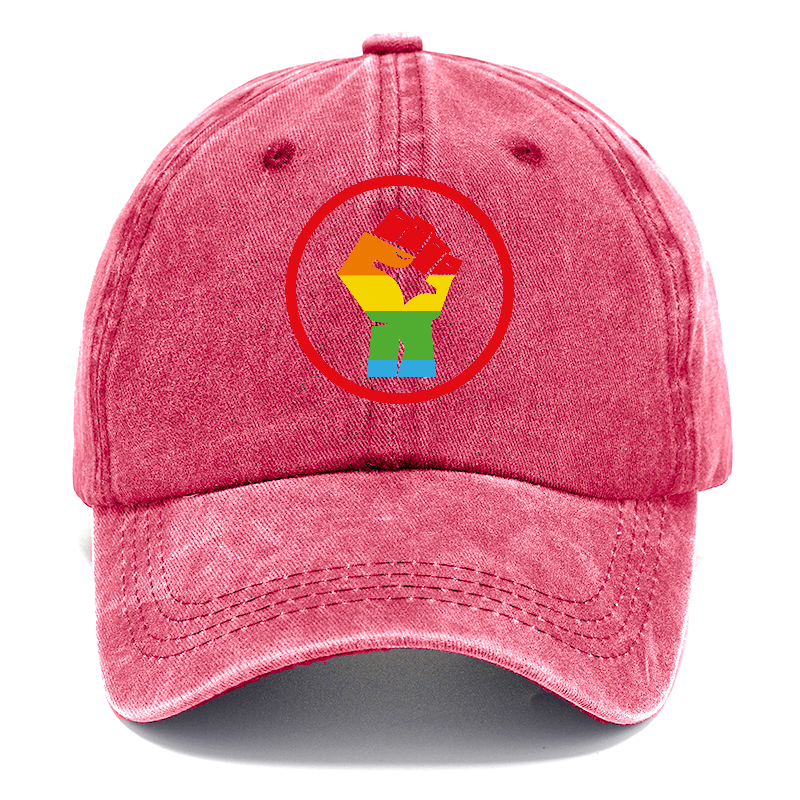 LGBT Pride 43 Washed Cap