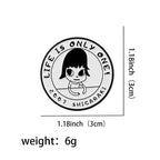 Yoshitomo Nara Alloy Pin