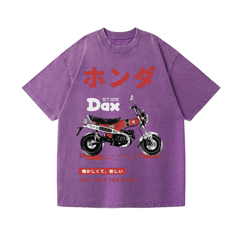 Honda Dax Vintage Wash Japanese Design T-Shirt
