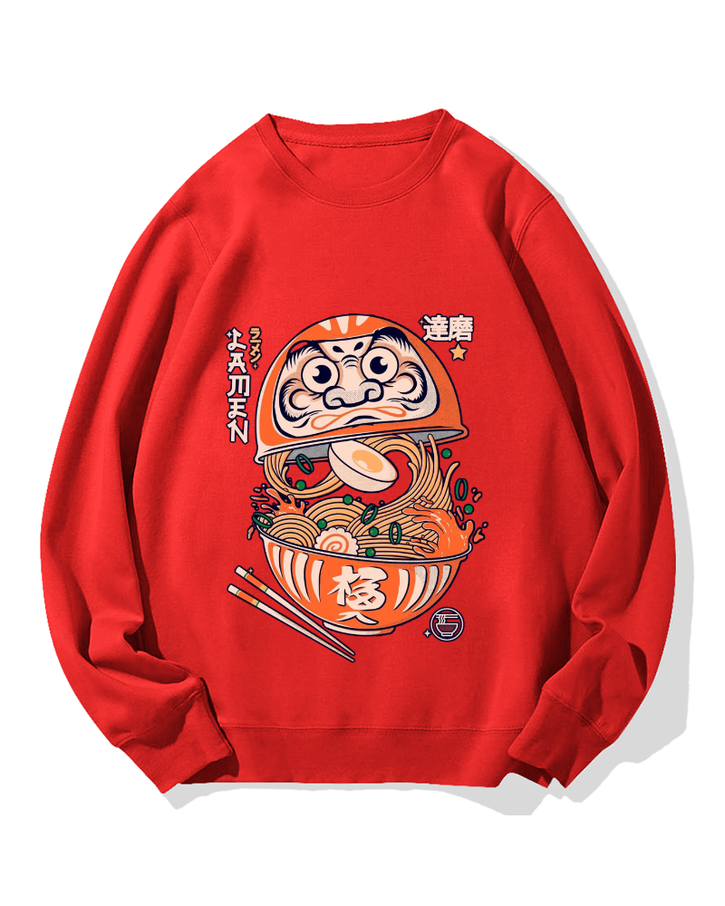 Daruma Ramen Cotton Sweatshirt