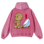 Ramen Yummy Vintage Washed Cotton Back Art Hoodie