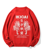 Reason for living Tigers Cotton Sweatshirt