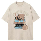 I'm All Booked Washed T-Shirt