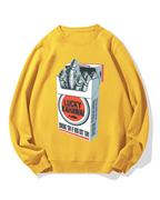 Fish cigarettes Cotton Sweatshirt
