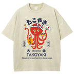Delicious Takoyaki Washed T-Shirt