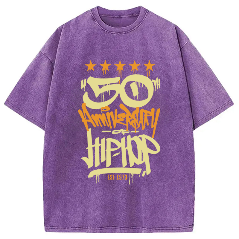 50th Anniversary of Hip-Hop Washed T-Shirt