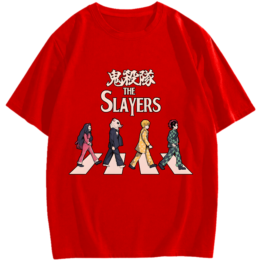 The Slayers Japanese Anime Kimetsu no Yaiba Cotton casual T-shirt