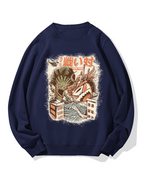 Jpanese Food FIght Cotton Sweatshirt