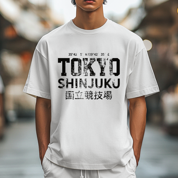 Tokyo Shinjuku Japanese Style Classic Tee