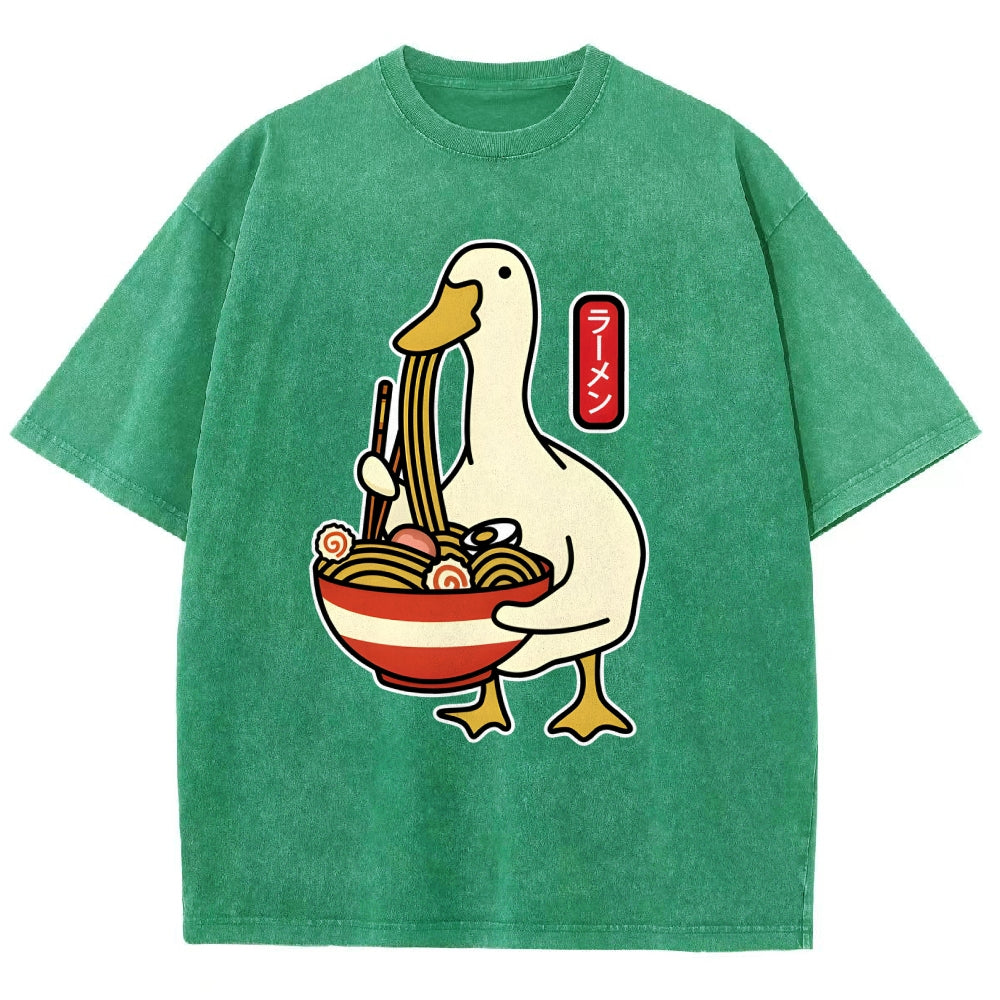 Ramen Lover Goose Washed T-Shirt