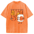 Sushi Is Selecting Backpacks Washed T-Shirt