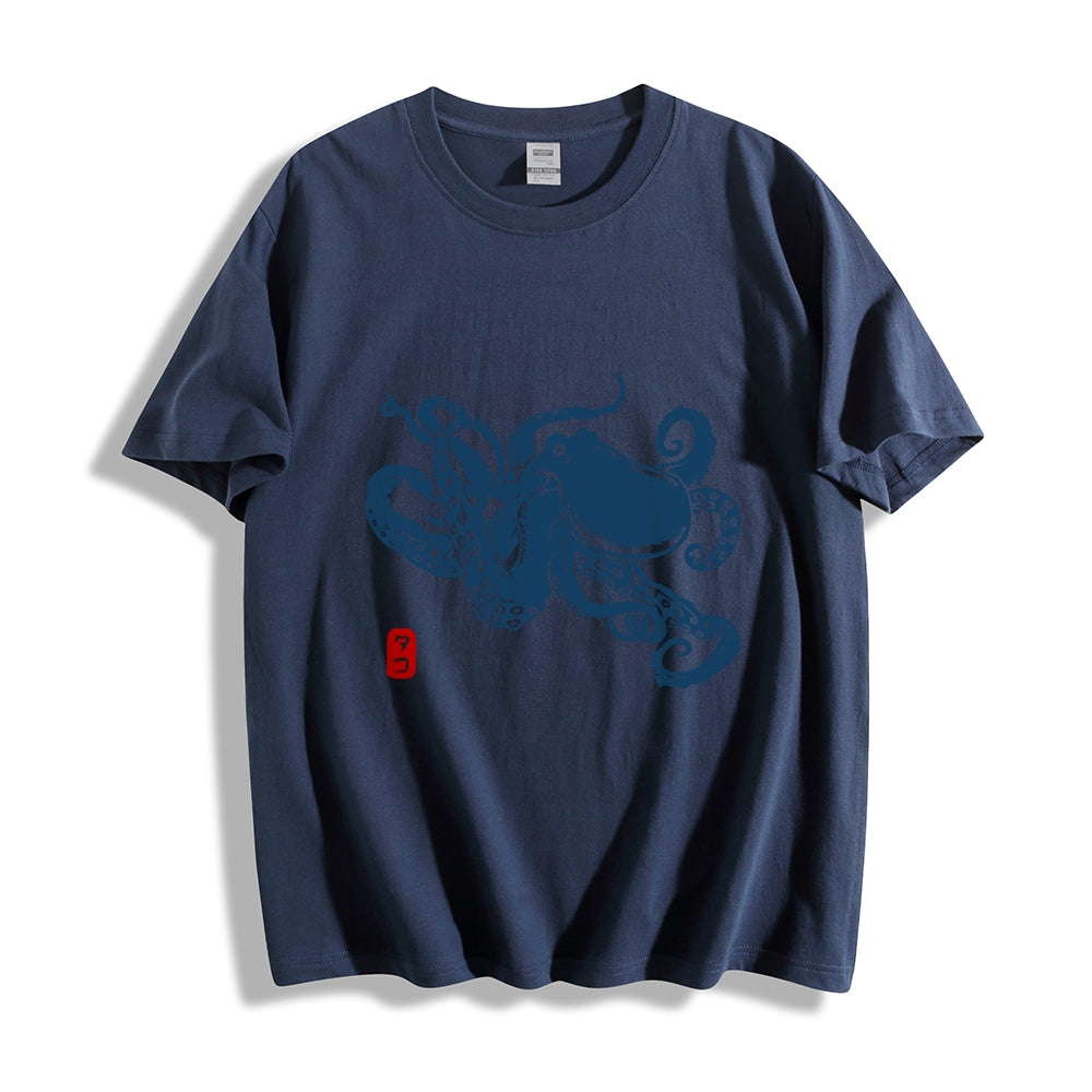 Octopus Japanese Style Classic Tee