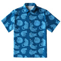 Cats In Different Actions Button-up Shirt