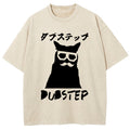 Dubstep Cat Washed T-Shirt