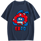 Cute rabbit EXPO Osaka 2025 Cotton casual T-shirt