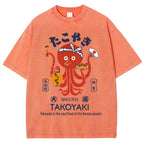 Delicious Takoyaki Washed T-Shirt
