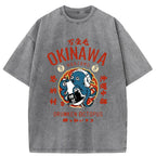 Okinawa Drunken Octopus Washed T-Shirt