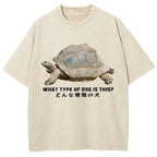 Slow Crawling Dog Washed T-Shirt