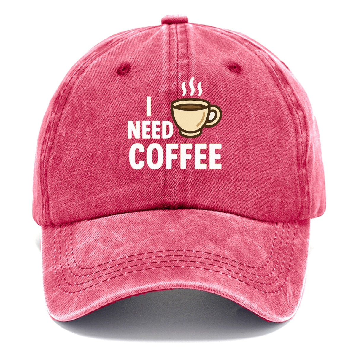 Coffee I Need Washed Cap