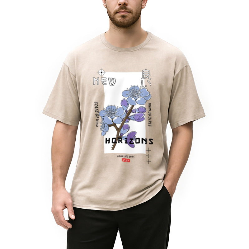 Horizons Japanese Washed T-Shirt