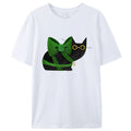 Black Cat And Bow Classic T-Shirt