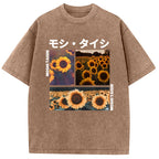 Sunflower Japanese Tokyo Washed T-Shirt