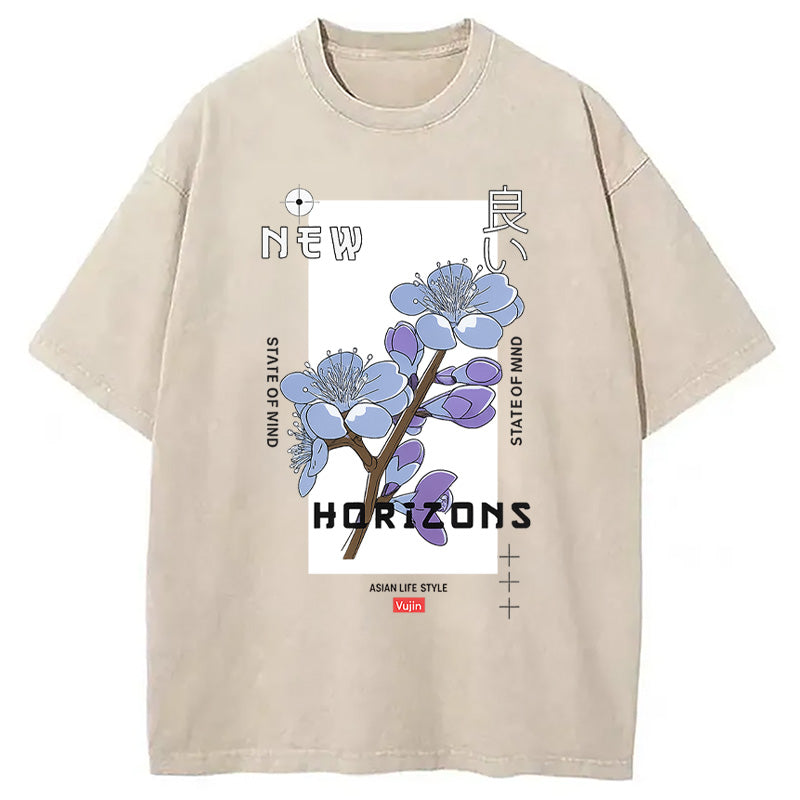 Horizons Japanese Washed T-Shirt