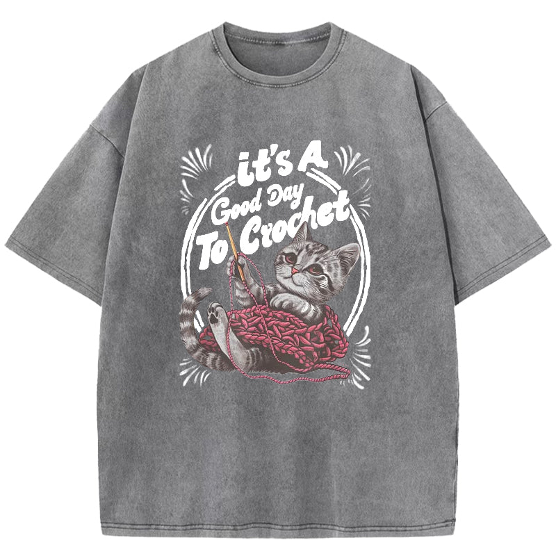 It's A Good Day Washed T-Shirt